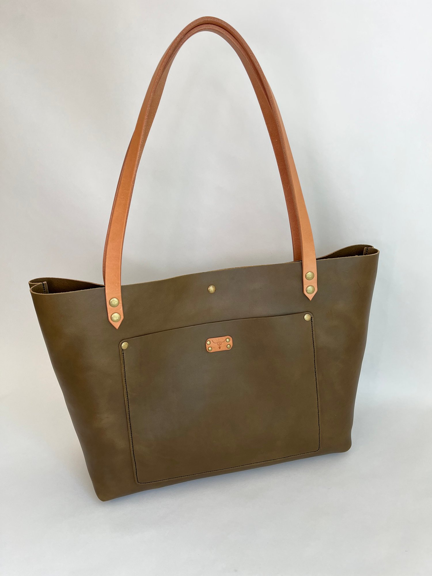 Image of Wickett & Craig Olive Carry-all Tote