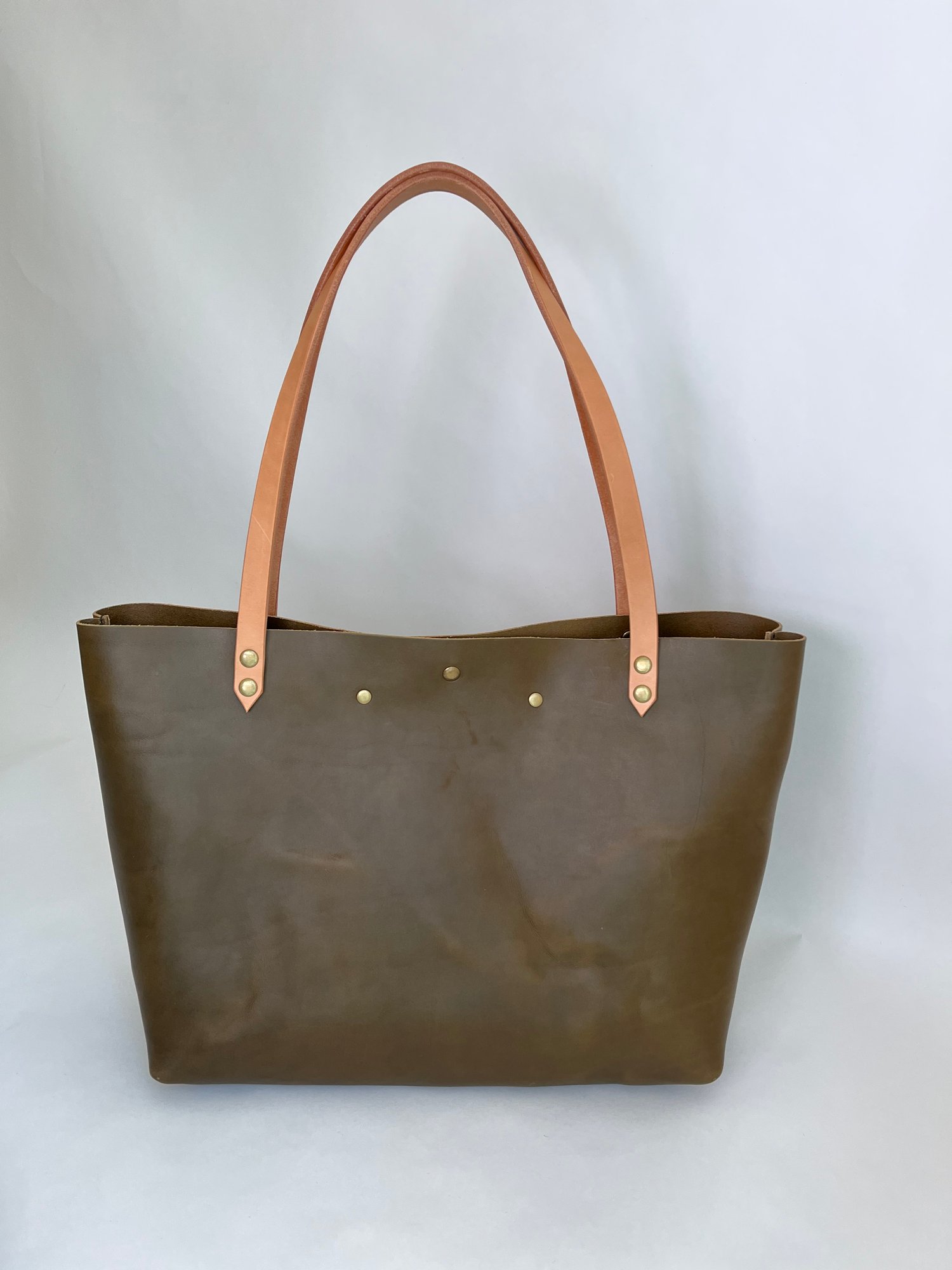 Image of Wickett & Craig Olive Carry-all Tote