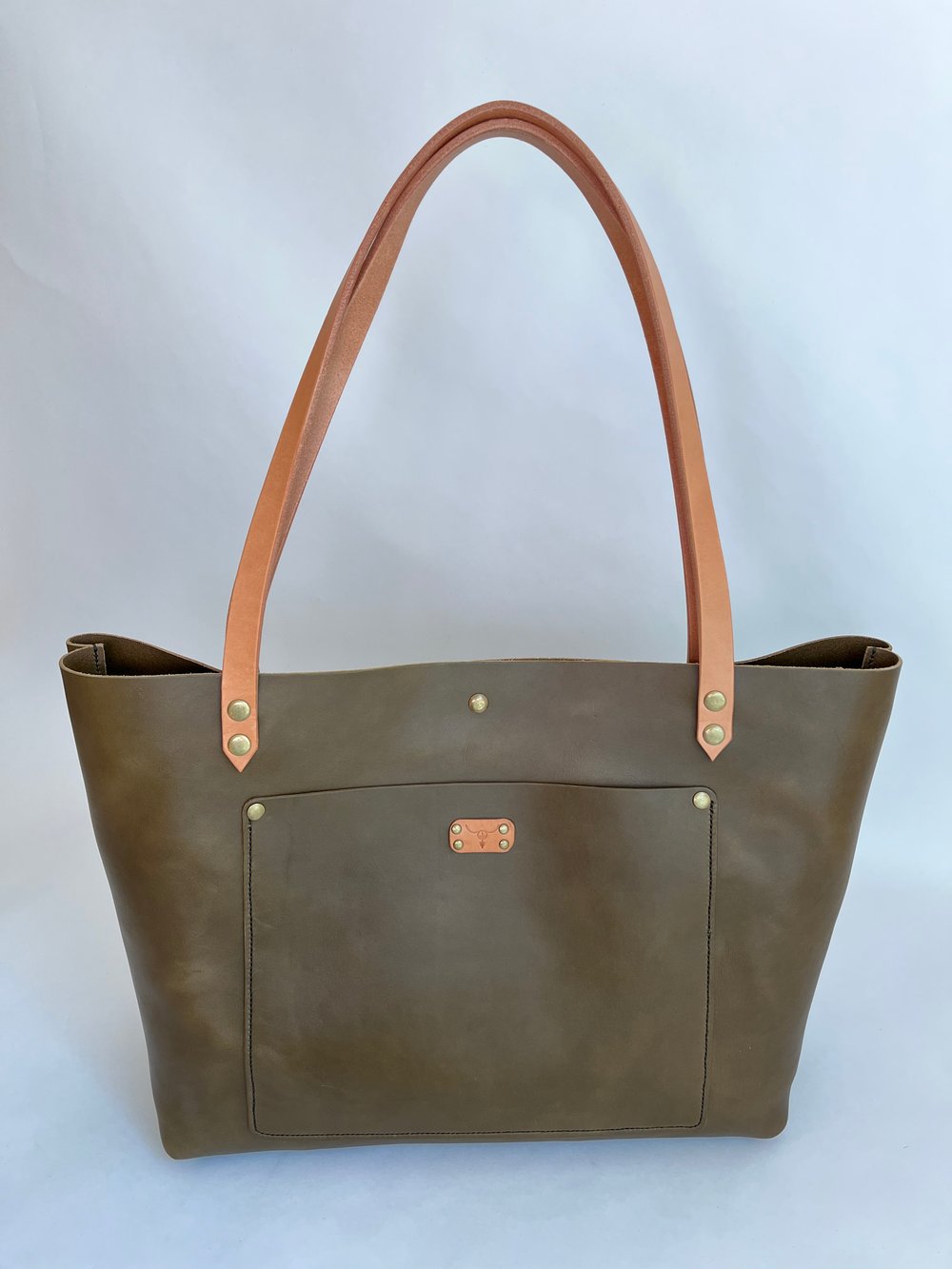 Image of Wickett & Craig Olive Carry-all Tote