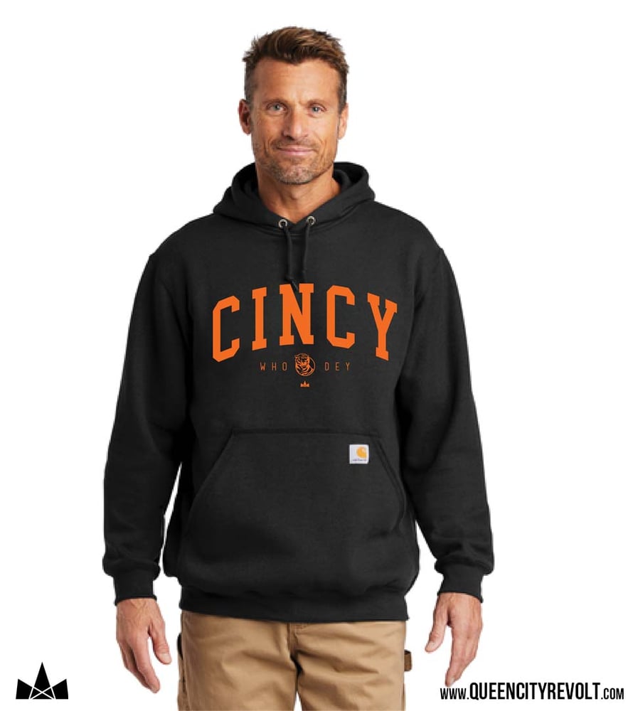 Image of Carhartt Midweight Cincy Hoodie, Black