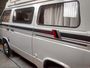 Image of VW T25 T3 Camper Holdsworth Villa 3. Graphics Kit / No2