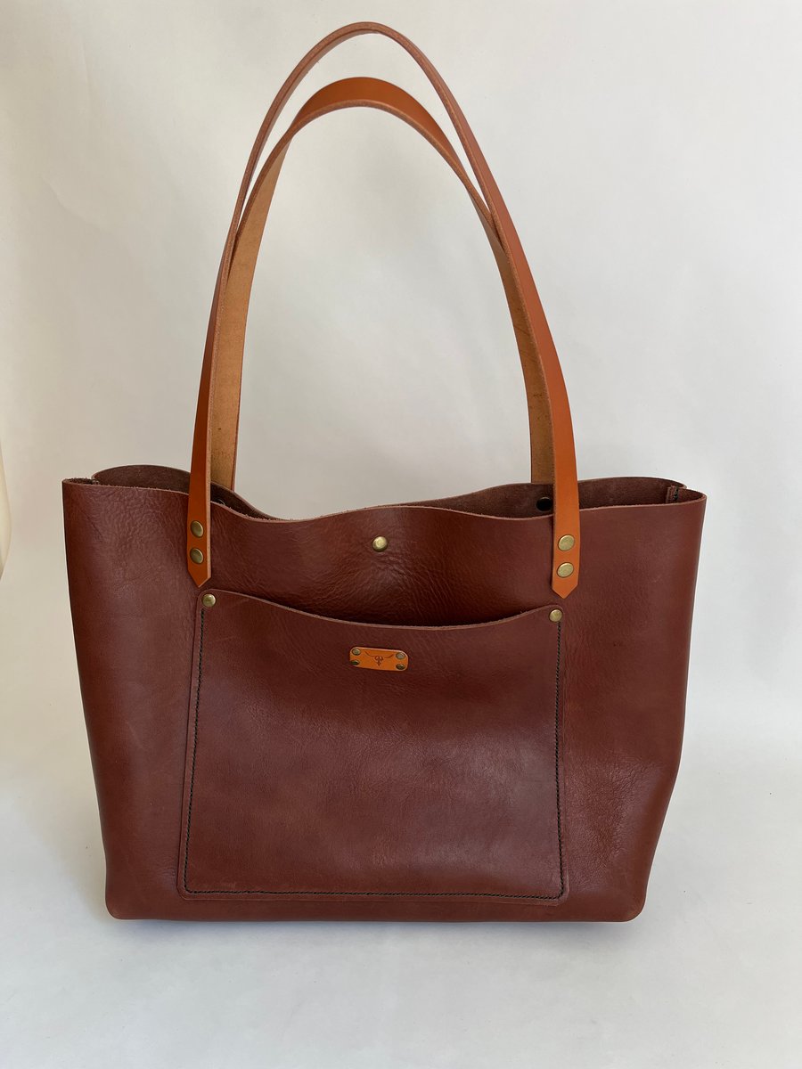 Image of Brown Carry-all Tote