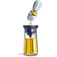 Cooking Oil Dispenser with Silicone Brush