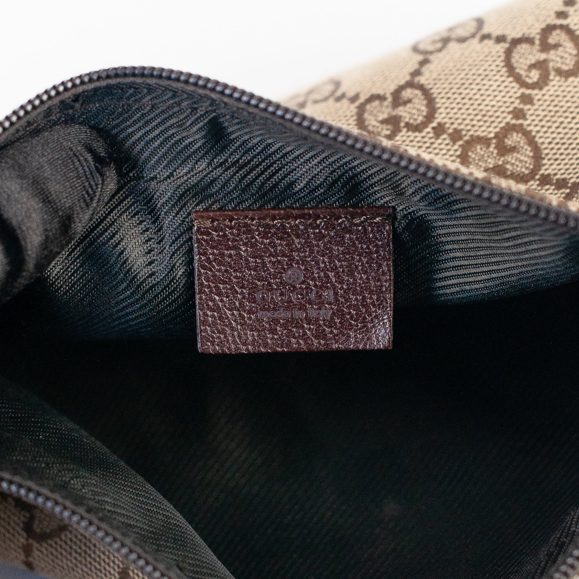 Image of Gucci 2000s Monogram Mini Shoulder Bag 