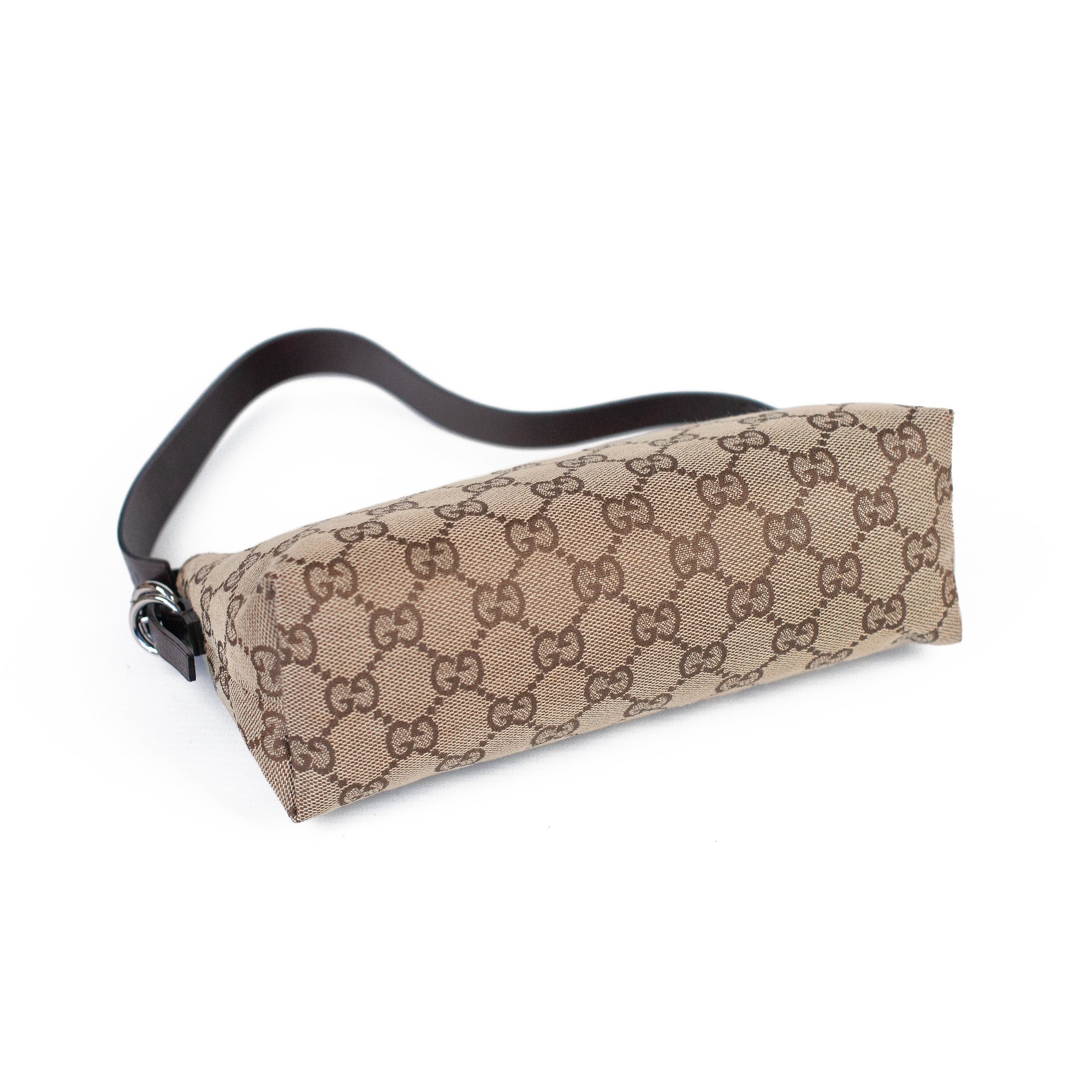 Image of Gucci 2000s Monogram Mini Shoulder Bag 
