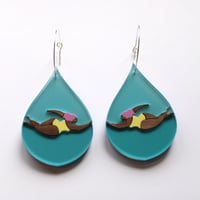 Image 2 of Outdoor Swimmer Earrings 