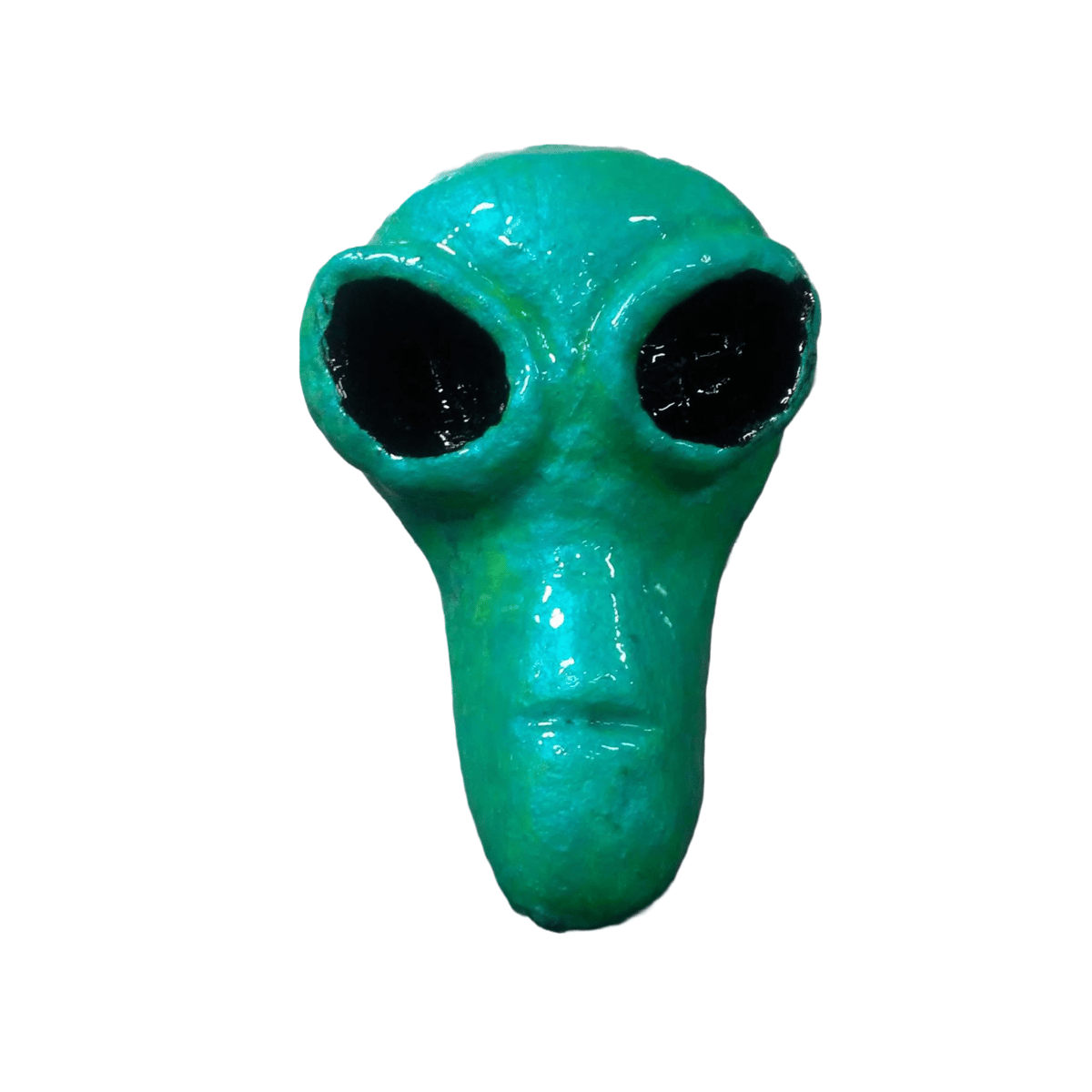 Image of Alien Head Pinback