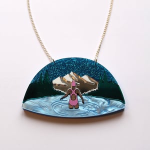 Image of Outdoor Swimmer Brooch - Pre-Order