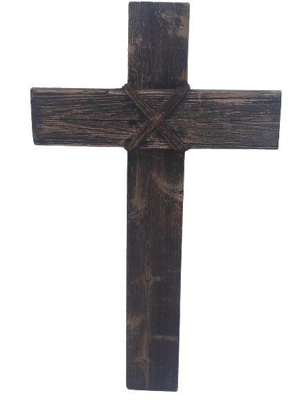 Image of Rustic Reclaimed Wood Cross