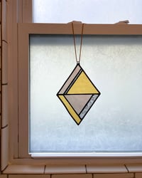 Image 2 of Triangle Sun Catcher in Daffodil