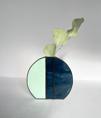 Image 2 of Round Bud Vase in Mint