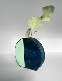 Image 3 of Round Bud Vase in Mint