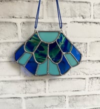 Image 3 of Fan sun catcher in peacock
