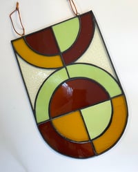 Image 1 of Large Semicircle Panel in Marigold