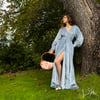 "Softest Blue" Felicia Supreme Dressing Gown FINAL CLEARANCE SALE! Was $299.99, now $99.99