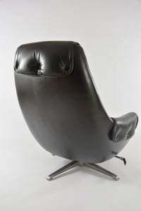 Image 4 of Fauteuil allemand Relax cuir noir
