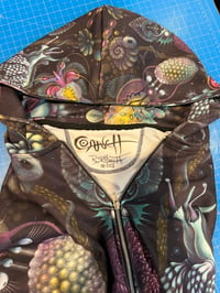 Image 4 of MICROVERSE HOODIE,  ONE of a kind, Signed by the artist