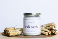 Image 2 of Palo Santo Natural Soy Wax Minimalist Candle  9 oz