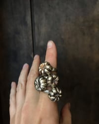 Image 2 of Sterling silver pumpkin rings