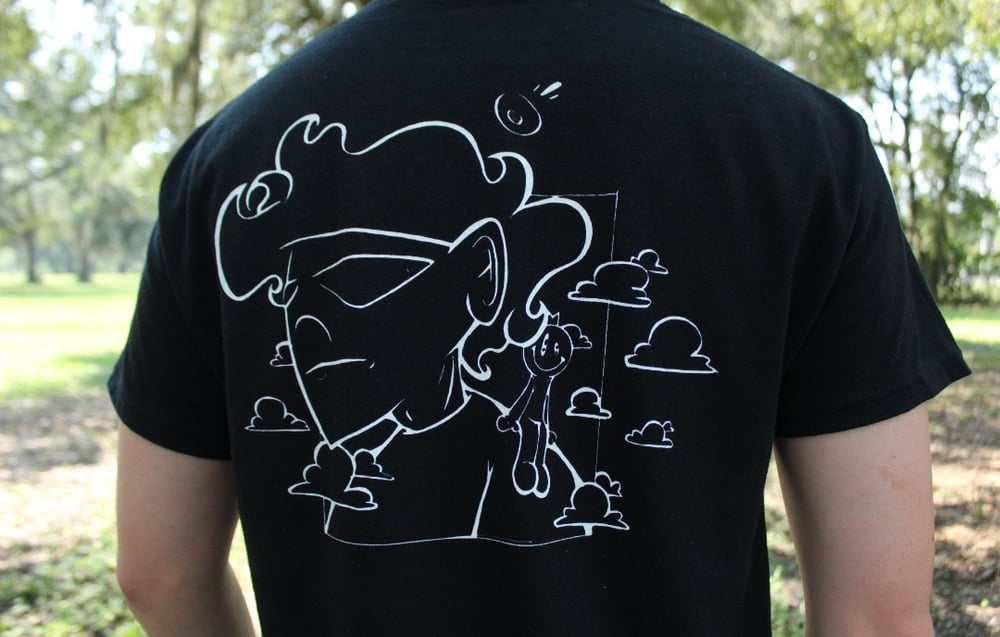 "Me and Buddy" T-Shirt (black and white)