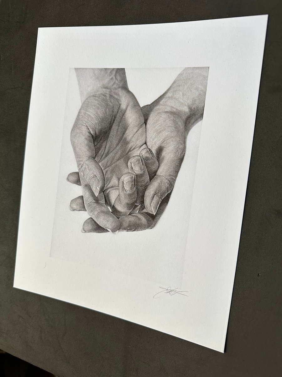 Image of Hand Study Print