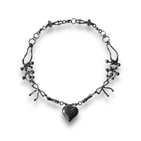 Image 1 of SP POP-UP HEART RIBBON NECKLACE