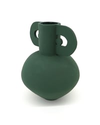 Image 2 of Rachael Rose 'Forest Green 2'. Original ceramic 2022