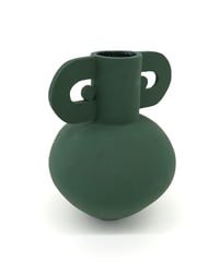 Image 4 of Rachael Rose 'Forest Green 2'. Original ceramic 2022