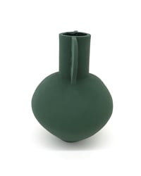 Image 3 of Rachael Rose 'Forest Green 2'. Original ceramic 2022