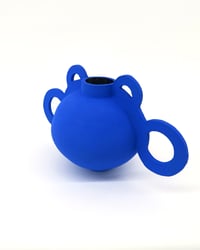 Image 2 of Rachael Rose 'Deep Blue 6'. Original ceramic 2022