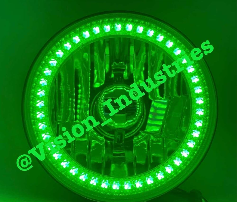 Image of #Octane 5-3/4 GREEN SMD HALO SET (4) (SELECT FROM DROP DOWN BOX)