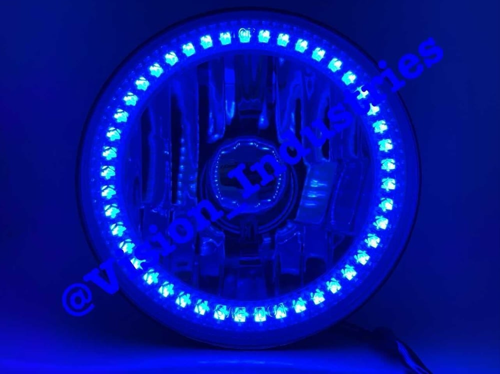 Image of #Octane 5-3/4 BLUE SMD SOLID HALO SET (4) (SELECT FROM DROP DOWN BOX)