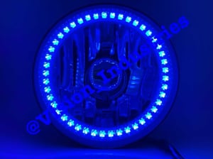 Image of #Octane 5-3/4 BLUE SMD SOLID HALO SET (4) (SELECT FROM DROP DOWN BOX)