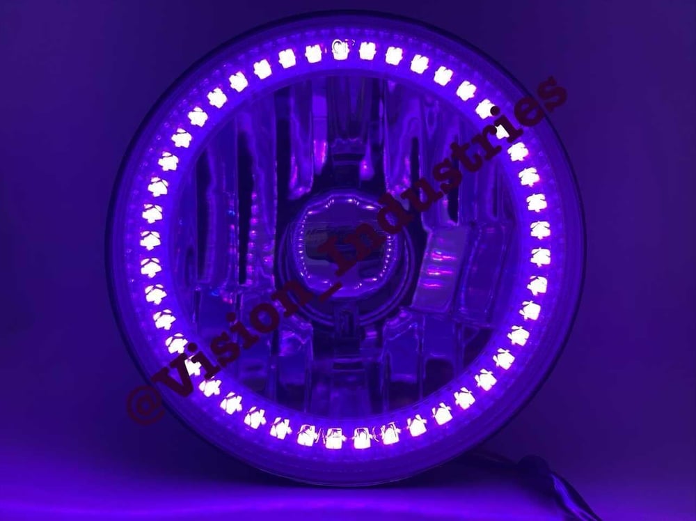 Image of #Octane 5-3/4  PURPLE SMD DOTTED HALO SET (4) (SELECT FROM DROP DOWN BOX)