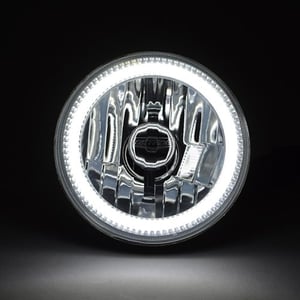 Image of 5-3/4 SWITCH BACK HALOS AMBER/WHITE