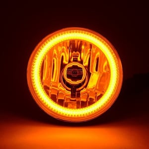 Image of 5-3/4 SWITCH BACK HALOS AMBER/WHITE