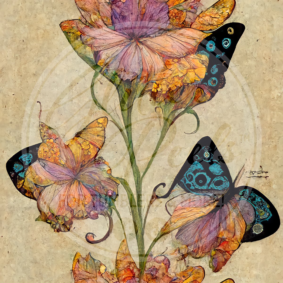 Butterfly Flowers 2