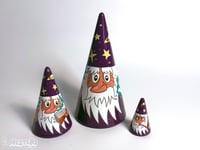 Wizzy! The Wizard Nesting Dolls