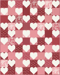 Image 4 of Build A Heart quilt pattern - PDF 