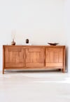 Maison Regain, grande enfilade en orme blond