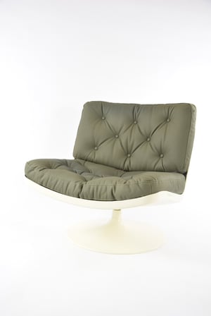 Image of Fauteuil Space Age style Geoffrey Harcourt 