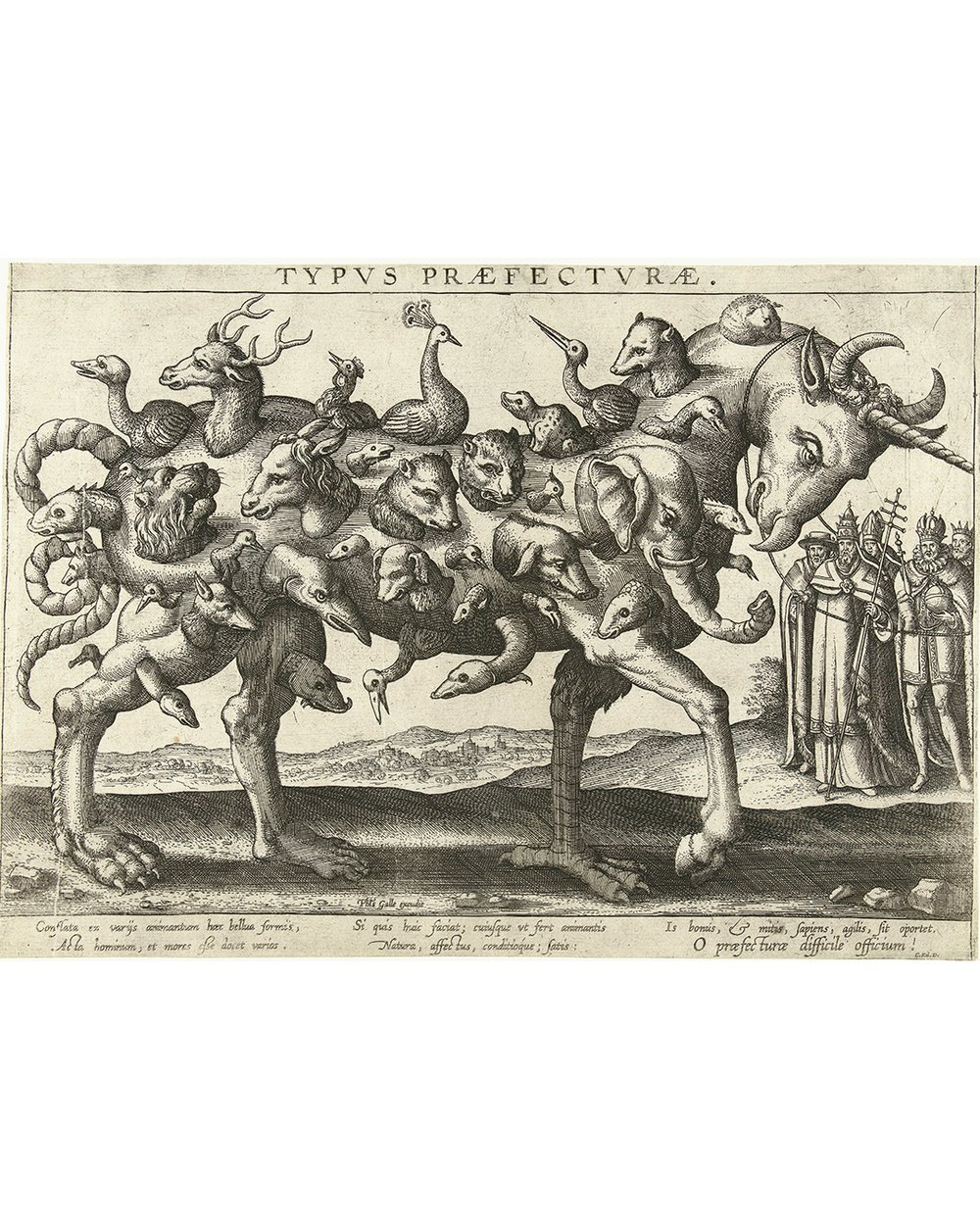 "Allegory of the difficulty of governing" (1578)