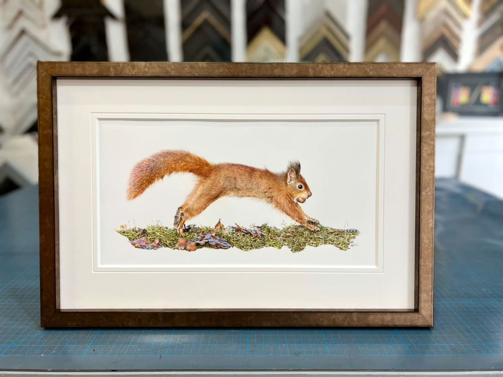 Image of 'Caching In' Original Drawing