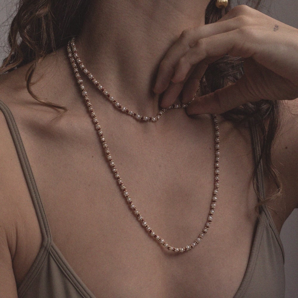 Image of COLLECTION KAMALA PERLES D'EAU DOUCE.