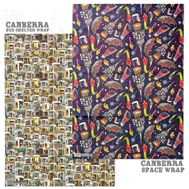 Canberra Wrapping Paper packs Image 3
