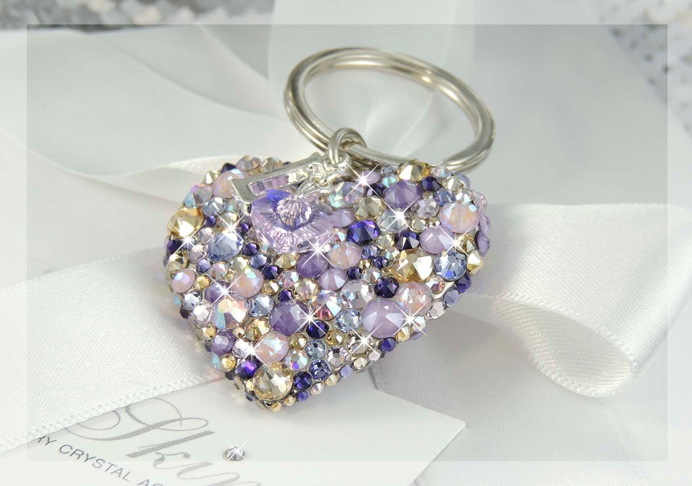 Luxury Keyring with Crystals | Crystalskins