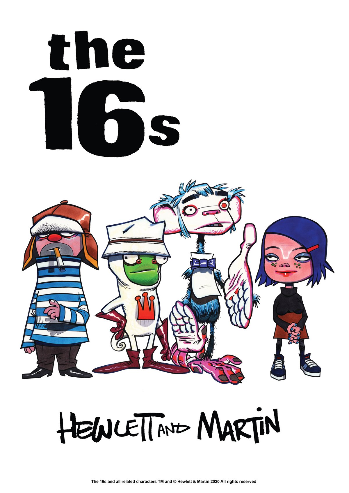 Image of Hewlett & Martin's "The 16s" Signed Book Pack - Pink Edition