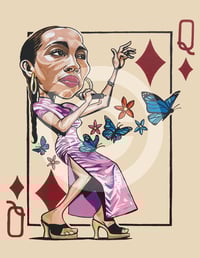 "Soul Queen" Sade print