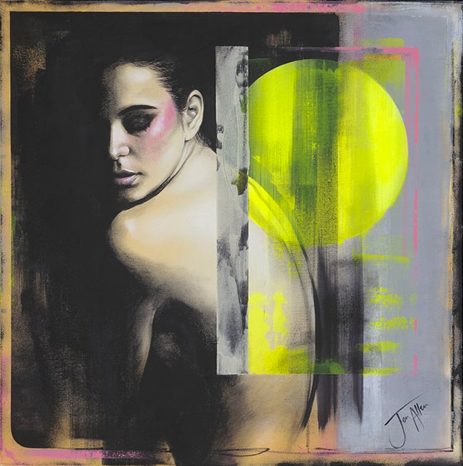 Original Painting<BR>'Luna Blush'