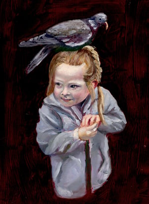 Image of "Pigeon Girl" - Print